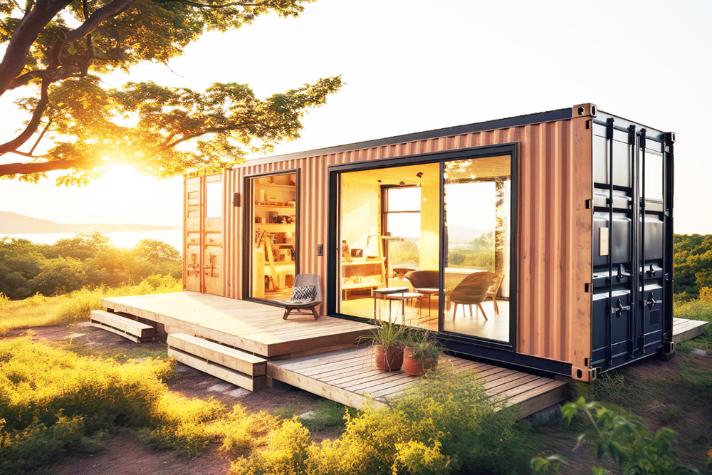 Wallmax container home project